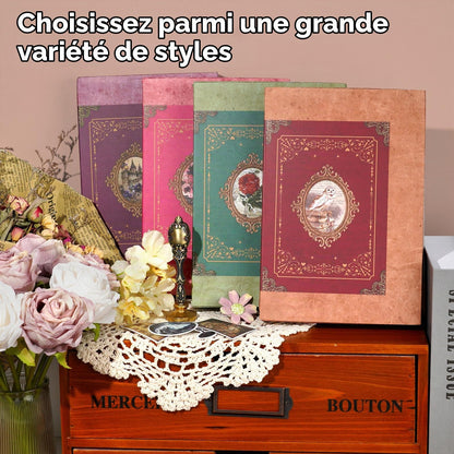Kit de scrapbooking vintage – 185 pièces