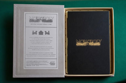 Jeux de société vintage en coffret livre – Cluedo ou Monopoly