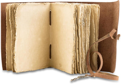Carnet en cuir Vintage – Pages vierges – Urban Leather | 18 × 13 cm