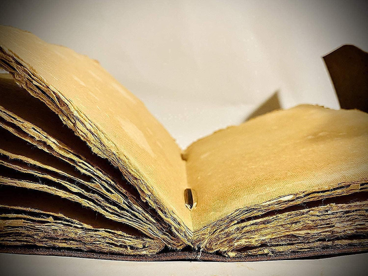 Carnet en cuir Vintage – Pages vierges – Urban Leather | 18 × 13 cm