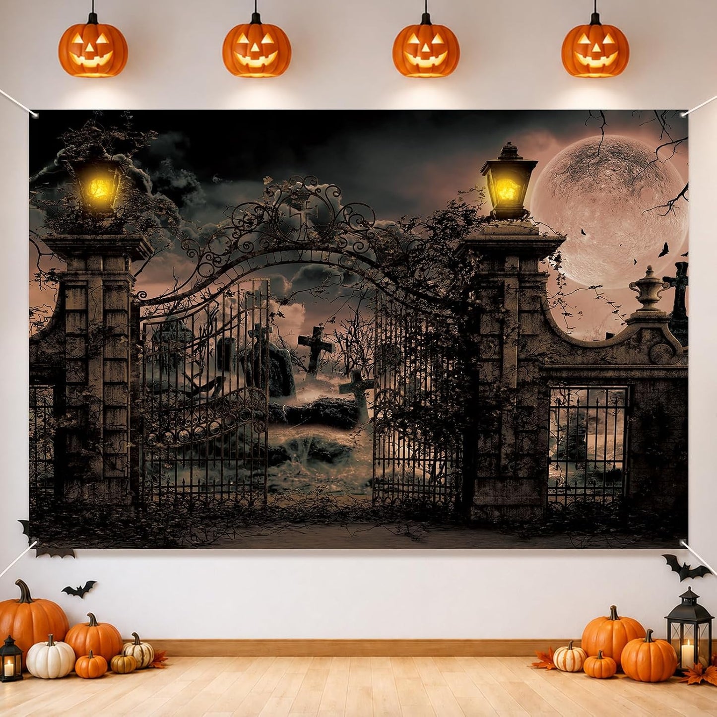 Toile de fond Halloween – 240 × 180 cm