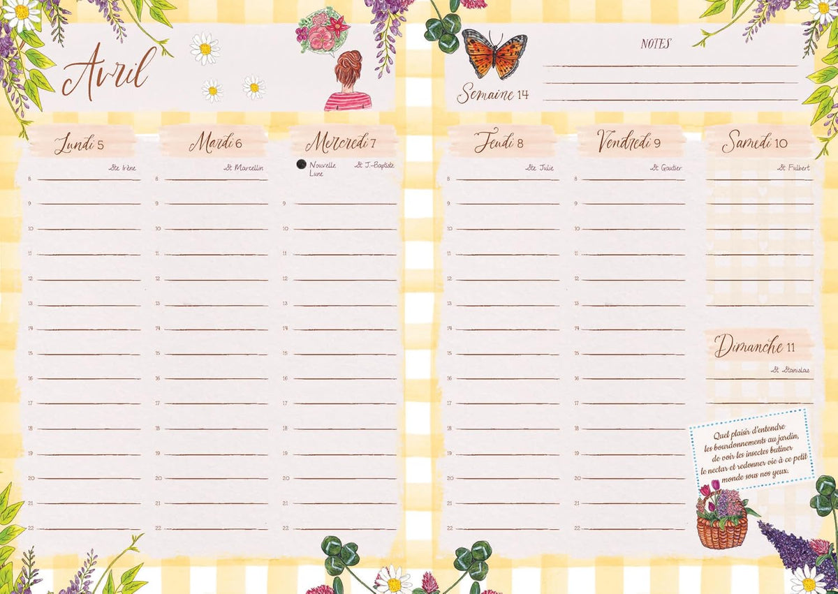 Mon Agenda cosy des 4 saisons 2027 – Caro From Woodland
