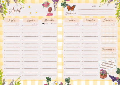 Mon Agenda cosy des 4 saisons 2027 – Caro From Woodland