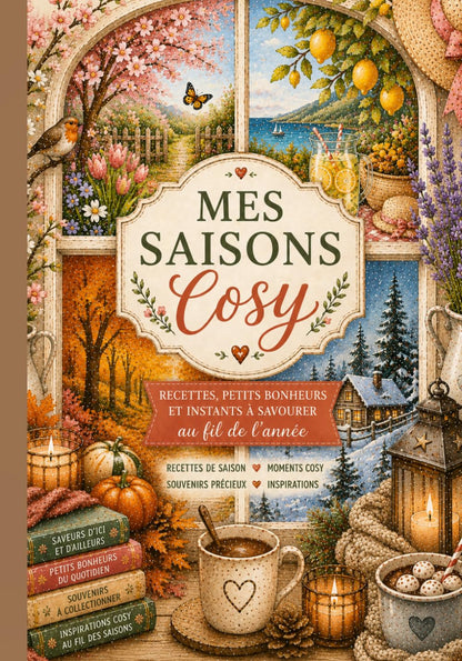 Mes saisons cosy – Recettes, petits bonheurs & instants à savourer