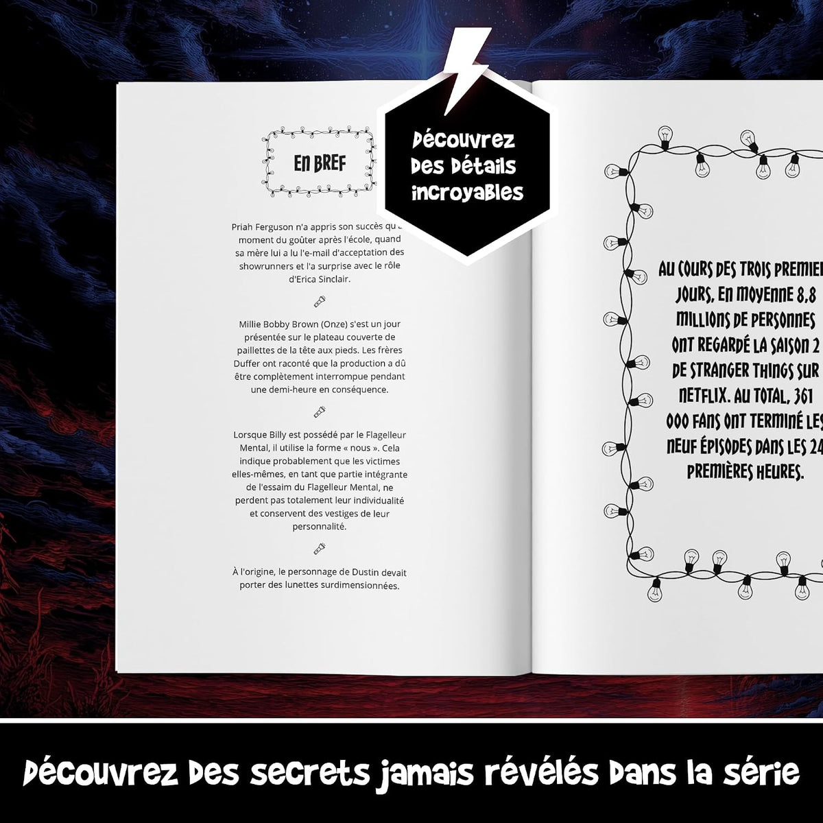 Faits incroyables pour les fans de Stranger Things – La collection non officielle