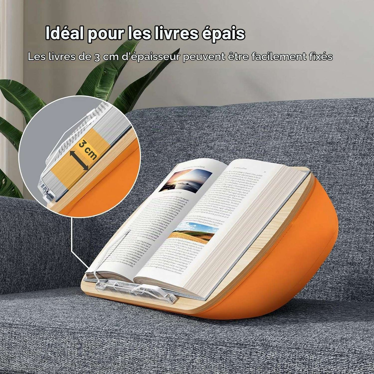 Coussin-support de lecture