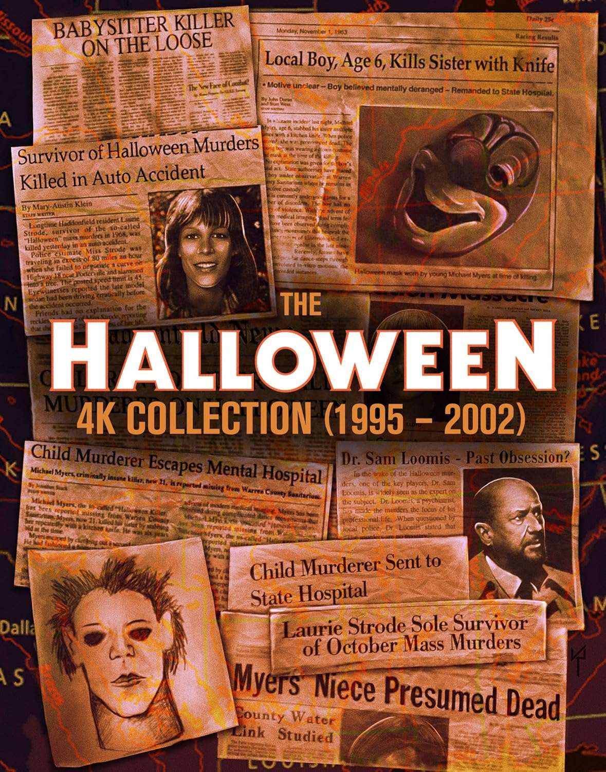 The Halloween 4K Collection (1995–2002) – Coffret 8 disques 4K Ultra HD