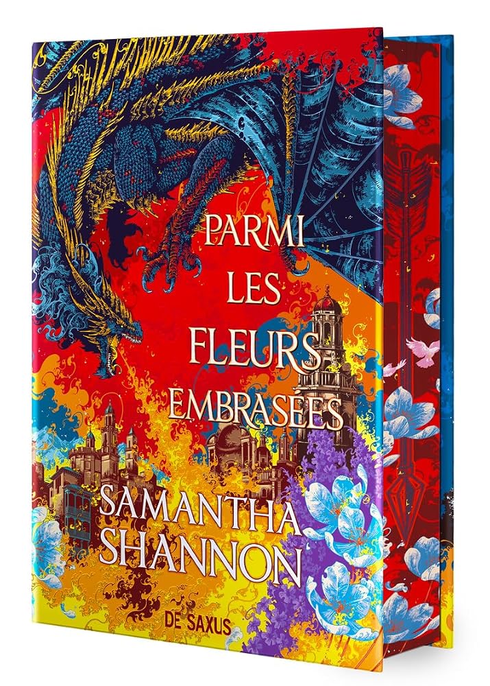 Parmi les fleurs embrasées (relié collector) - Tome 0.5 Les Racines du Chaos (0.5) cover image