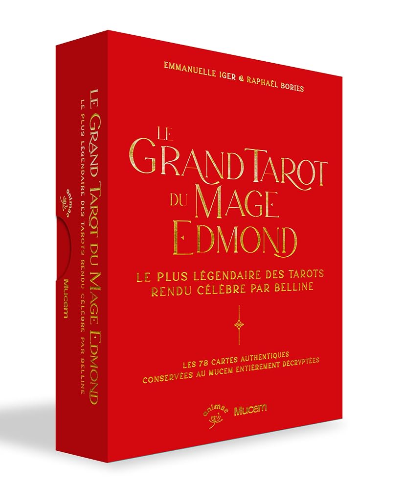 Le Grand Tarot du mage Edmond : Le plus légendaire des tarots rendu célèbre par Belline cover image