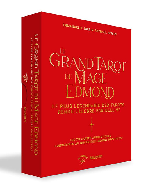 Le Grand Tarot du mage Edmond : Le plus légendaire des tarots rendu célèbre par Belline cover image