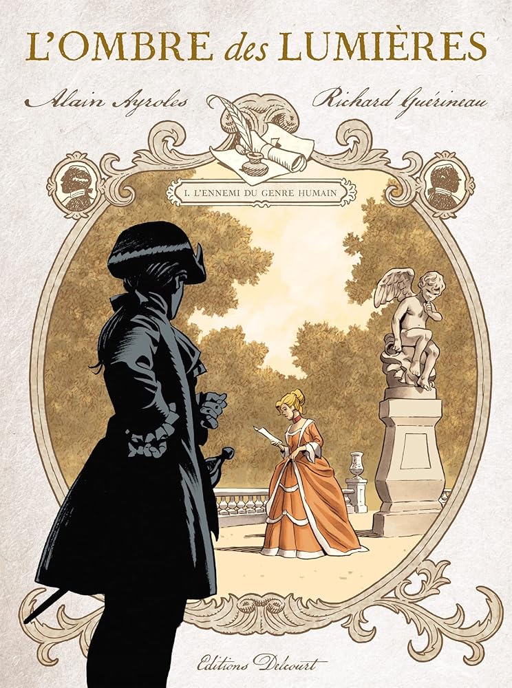 L'Ombre des Lumières T01 - Édition NB: L'Ennemi du genre humain cover image