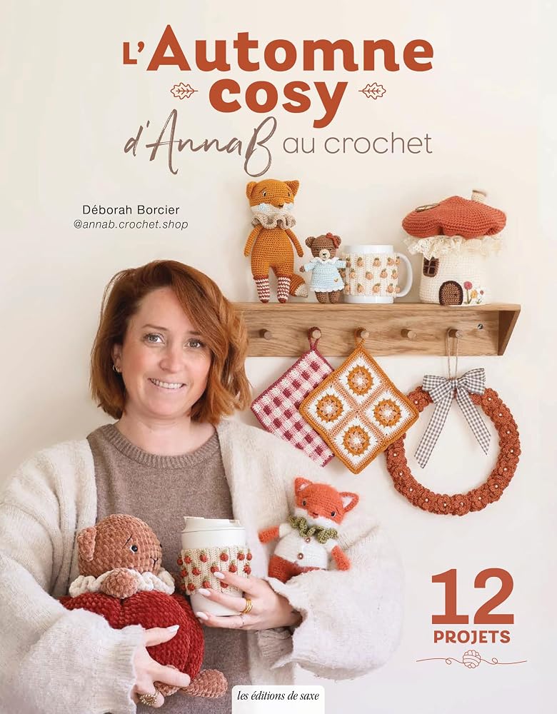L'automne cosy d'AnnaB au crochet: 12 projets cover image