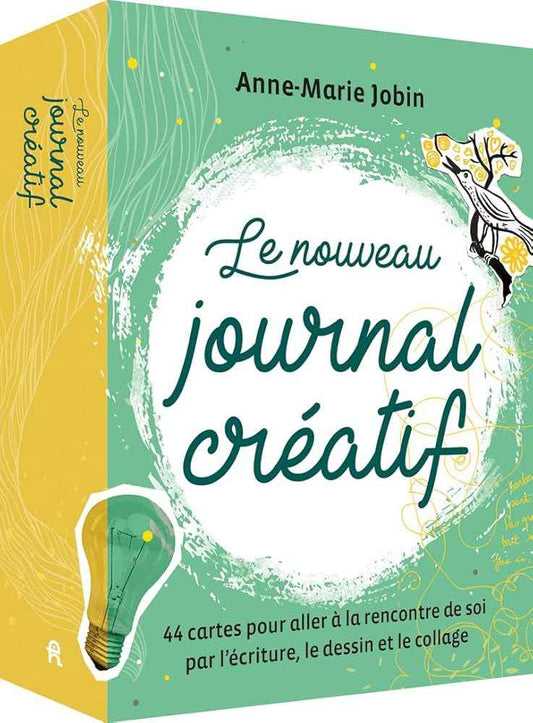 Le Nouveau Journal Créatif - Coffret 44 Cartes + Livre cover image