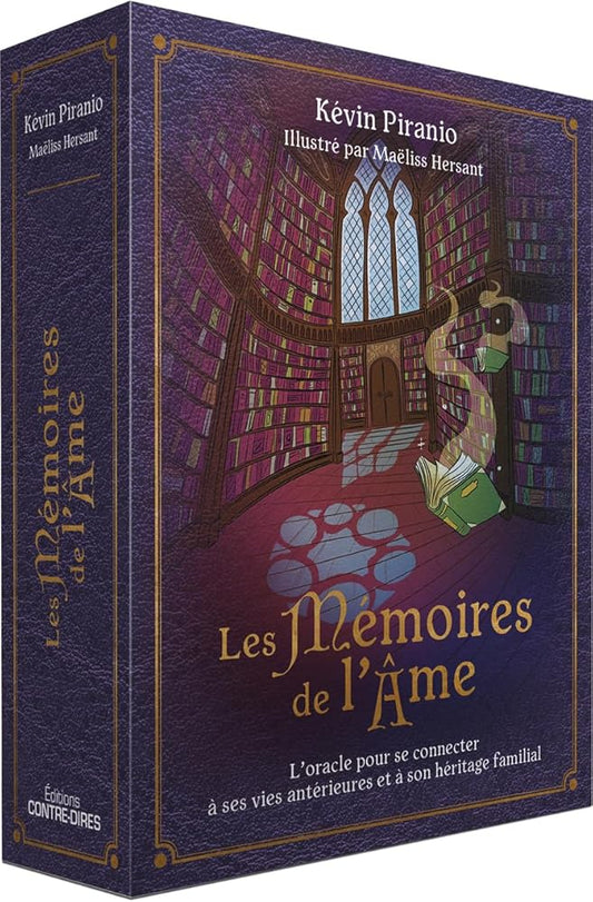 Les Mémoires de l'Âme - L'Oracle pour se connecter à ses vies antérieures et à son héritage familial cover image