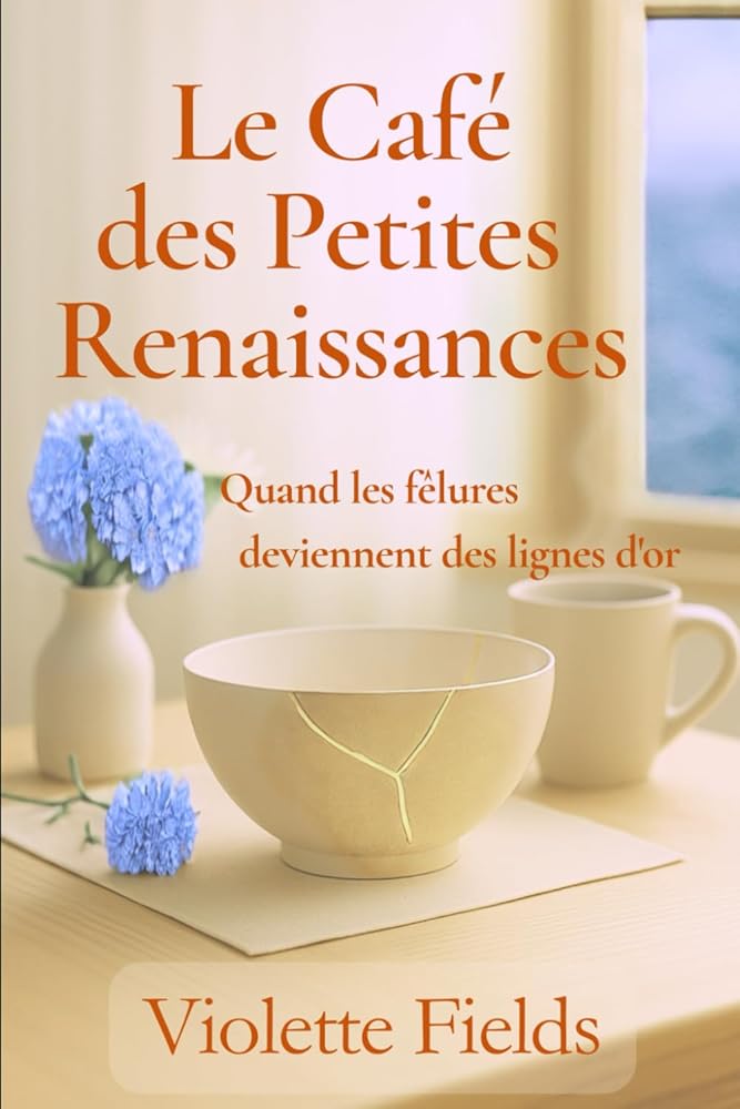 Le Café des Petites Renaissances: Quand les fêlures deviennent des lignes d'or - Un roman feel-good sur la reconstruction, la transmission et la beauté des choses abîmées. cover image