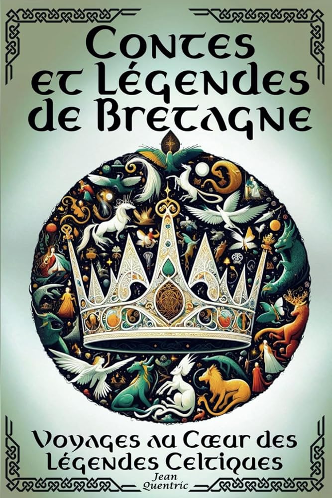Contes et Légendes de Bretagne - Voyages au Cœur des Légendes Celtiques: 22 Histoires féeriques - Contes illustrés en couleur - Récits empreints de magie et de mystère (French Edition) cover image