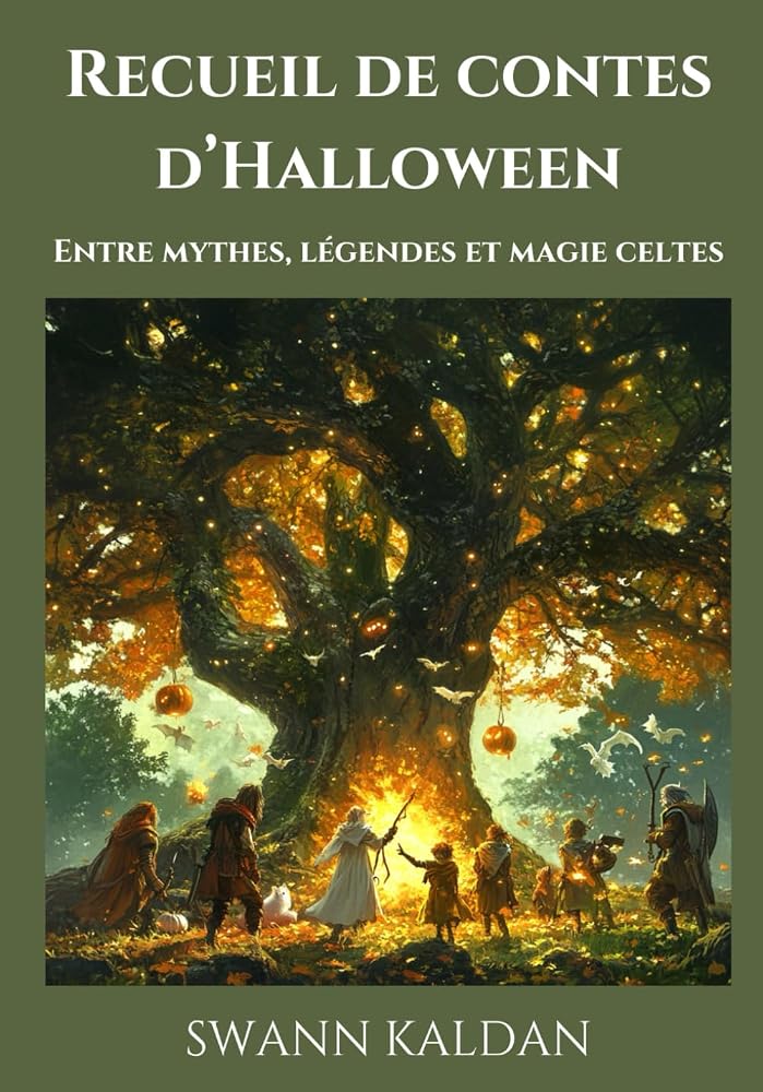 Recueil de contes d’Halloween: Entre mythes, légendes et magie celtes - contes illustrés (French Edition) cover image