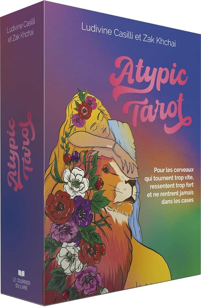 Atypic tarot - Pour les cerveaux qui tournent trop vite, ressentent trop fort et ne rentrent jamais dans les cases - © 2026 Le Grimoire Ancien