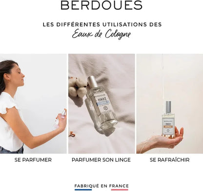 BERDOUES 1902 - Eau de Cologne Néroli - Sans colorant - Parfum femme et homme - © 2026 Le Grimoire Ancien