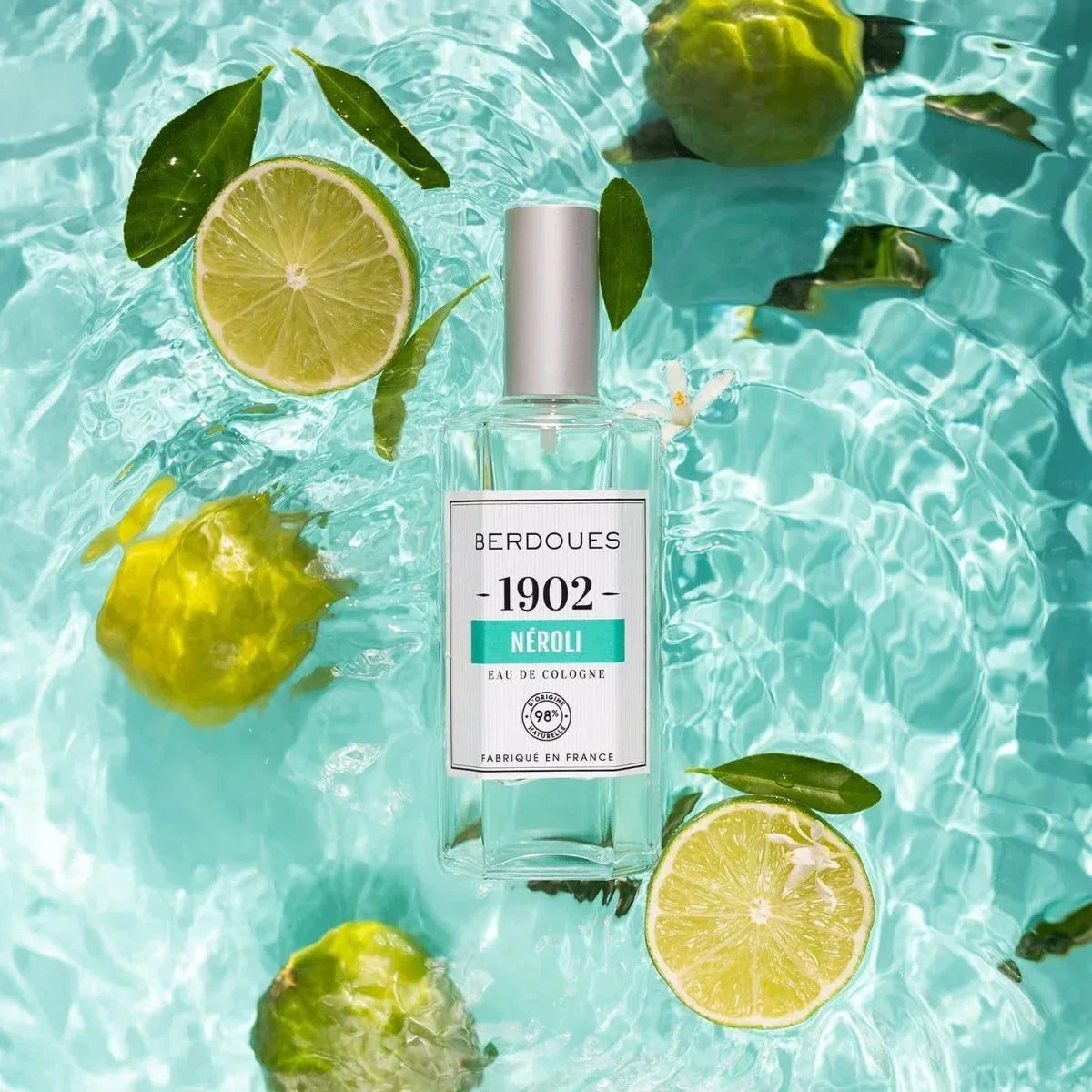 BERDOUES 1902 - Eau de Cologne Néroli - Sans colorant - Parfum femme et homme - © 2026 Le Grimoire Ancien