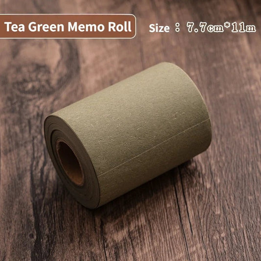 Bloc - notes en bois de style rétro - Le Grimoire Ancien