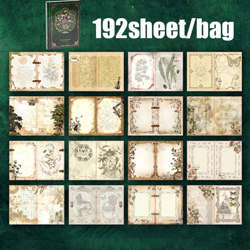 Bloc - notes vintage - Le Grimoire Ancien