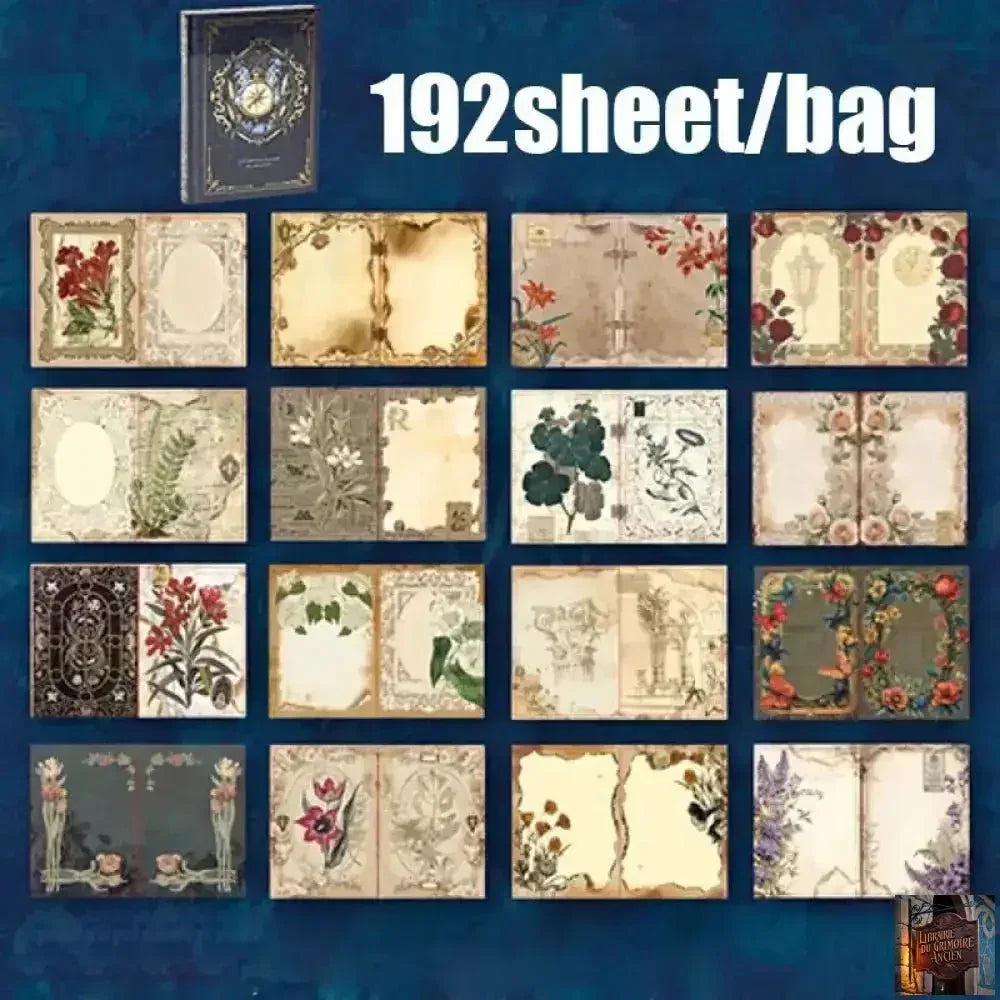 Bloc-notes vintage - © 2026 Le Grimoire Ancien