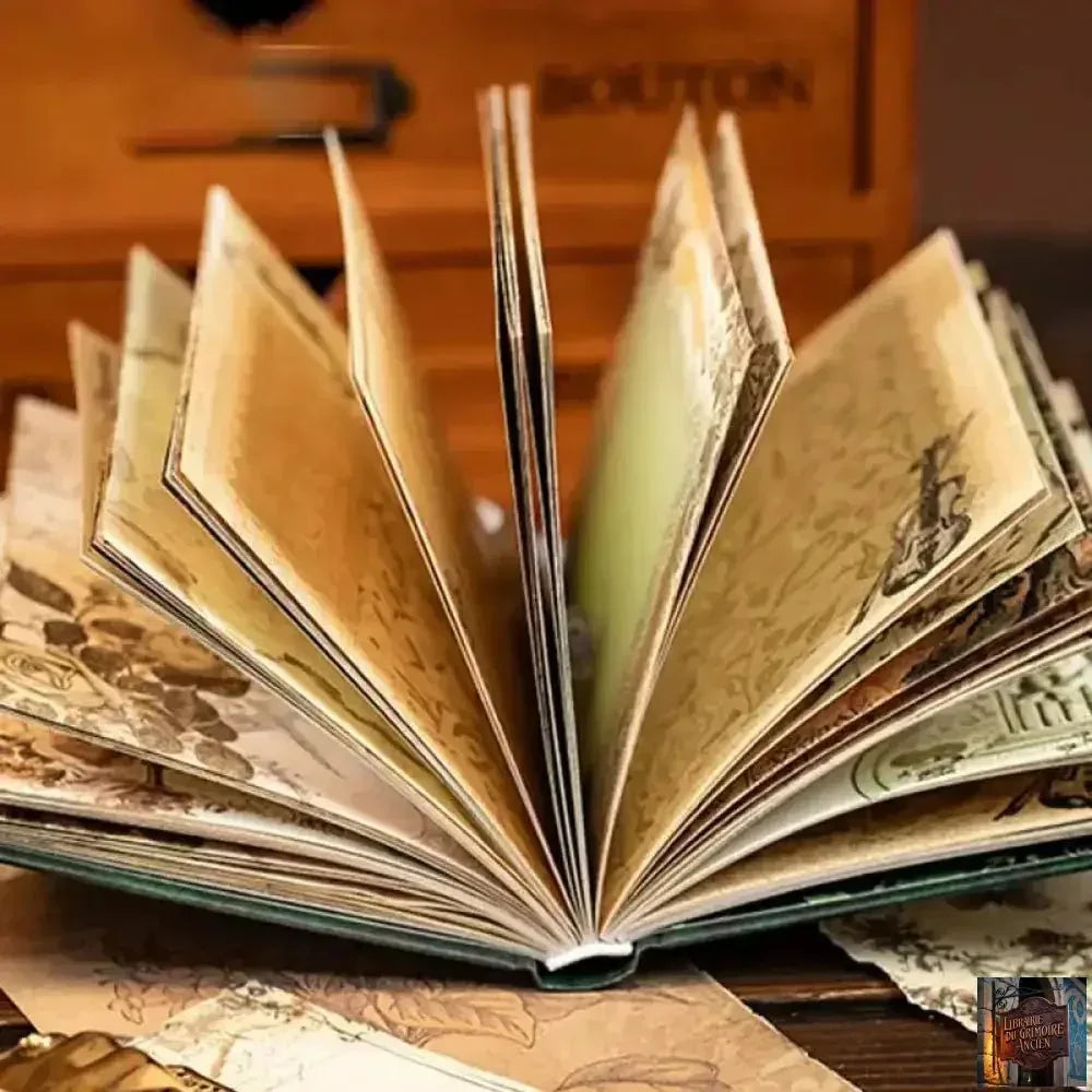 Bloc-notes vintage - © 2026 Le Grimoire Ancien
