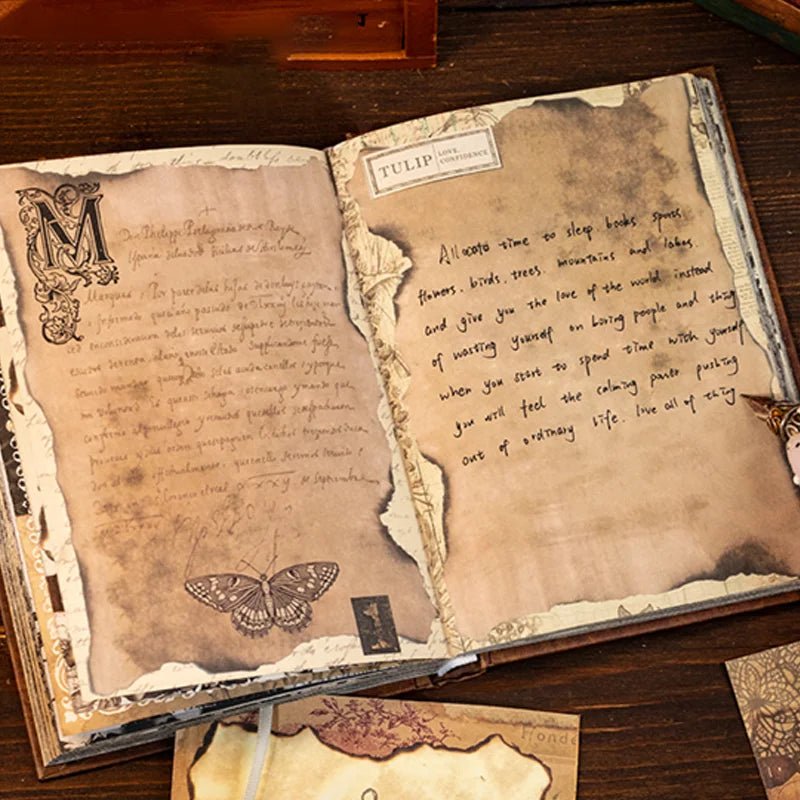 Bloc - notes vintage - Le Grimoire Ancien