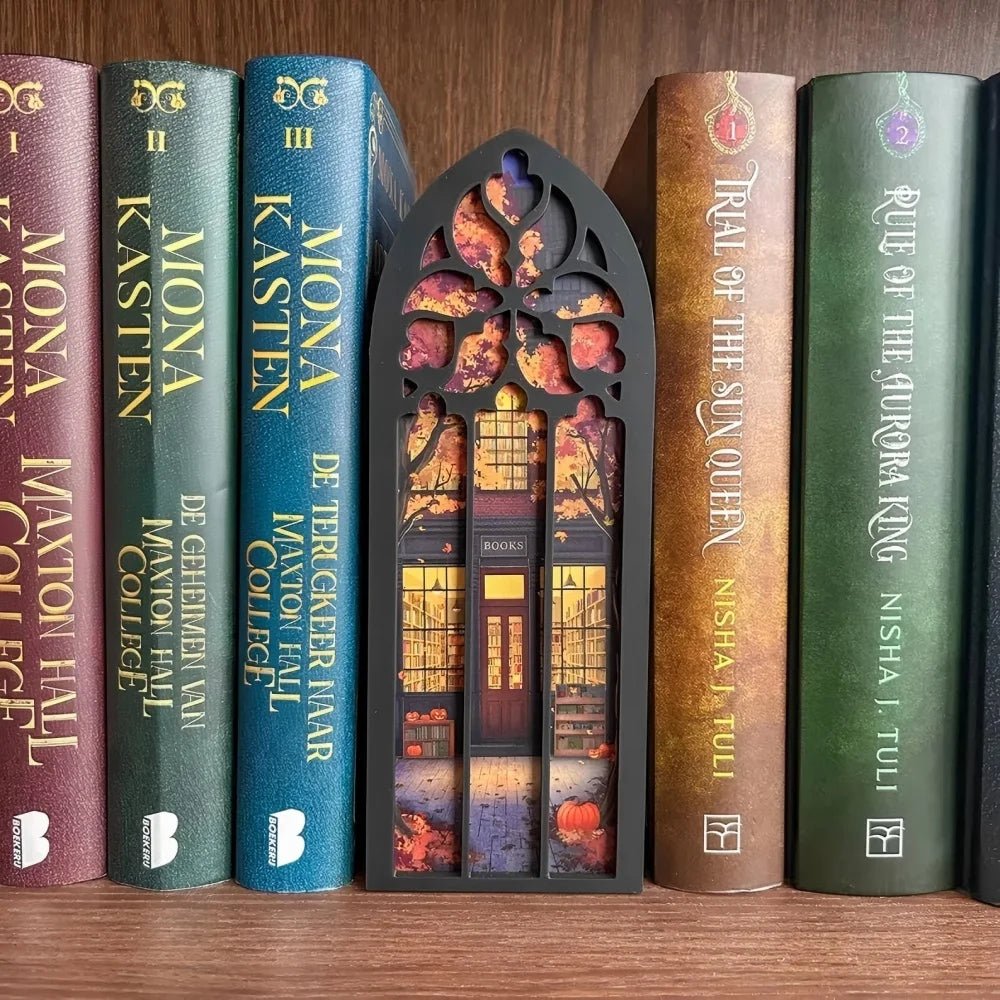 Boîte de marque - pages pratiques, fantaisie, dragon, lune de sang, paysages - Le Grimoire Ancien