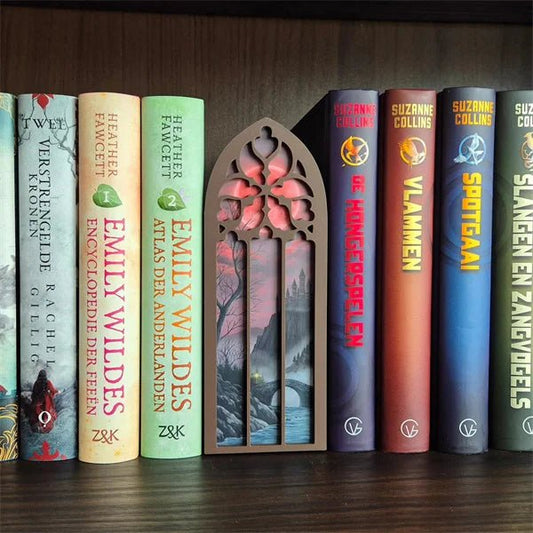 Boîte de marque - pages pratiques, fantaisie, dragon, lune de sang, paysages - Le Grimoire Ancien