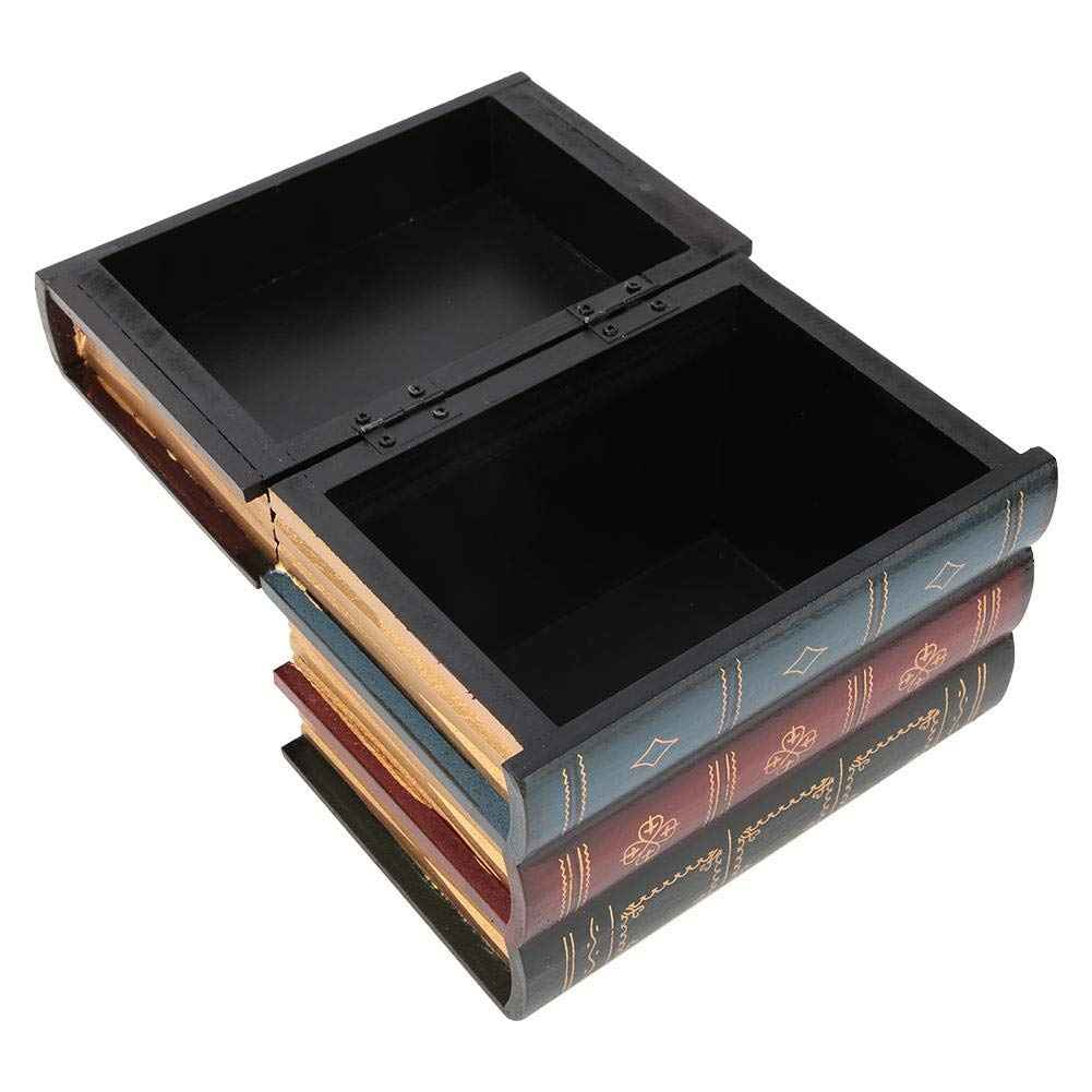 Boîte de rangement secrète en forme de faux livre — Style européen vintage - © 2026 Le Grimoire Ancien