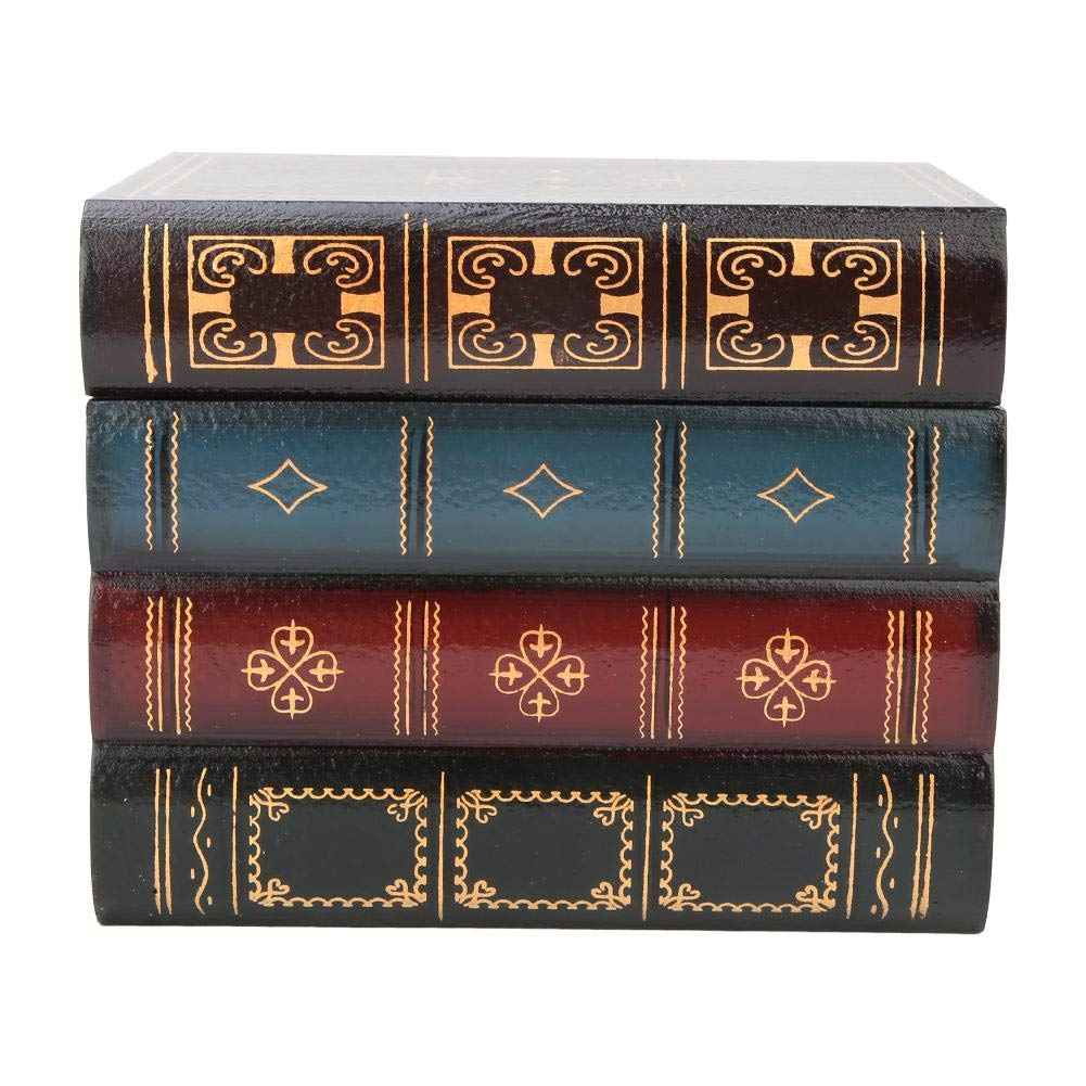 Boîte de rangement secrète en forme de faux livre — Style européen vintage - © 2026 Le Grimoire Ancien