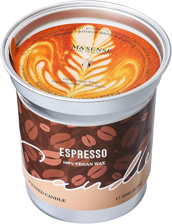 Bougie parfumée Café Moka - Bougie aromatique odeur intense de café et chocolat - © 2026 Le Grimoire Ancien