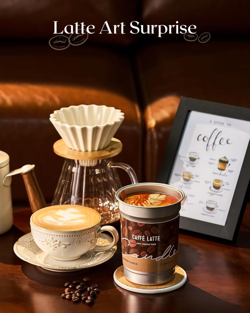 Bougie parfumée Café Moka - Bougie aromatique odeur intense de café et chocolat - © 2026 Le Grimoire Ancien