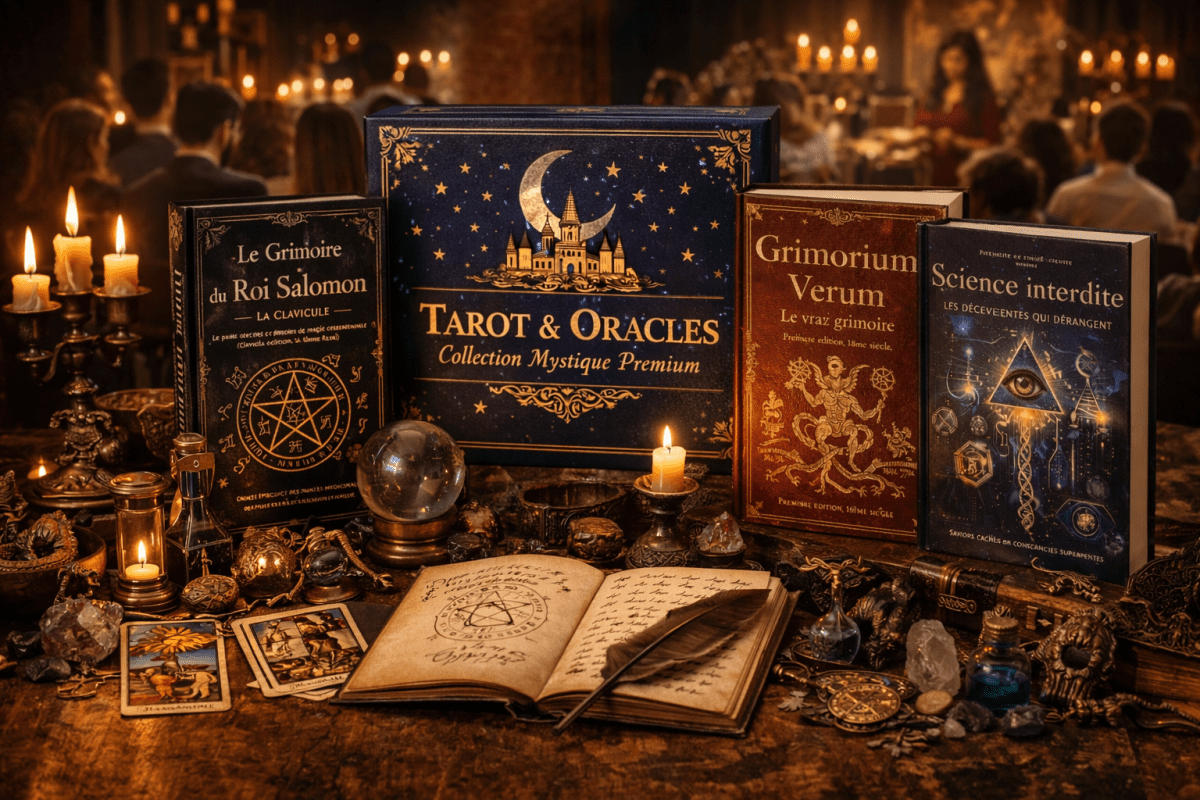 Bundle Expérience complète mystique - Coffret Prestige + Événement - © 2026 Le Grimoire Ancien