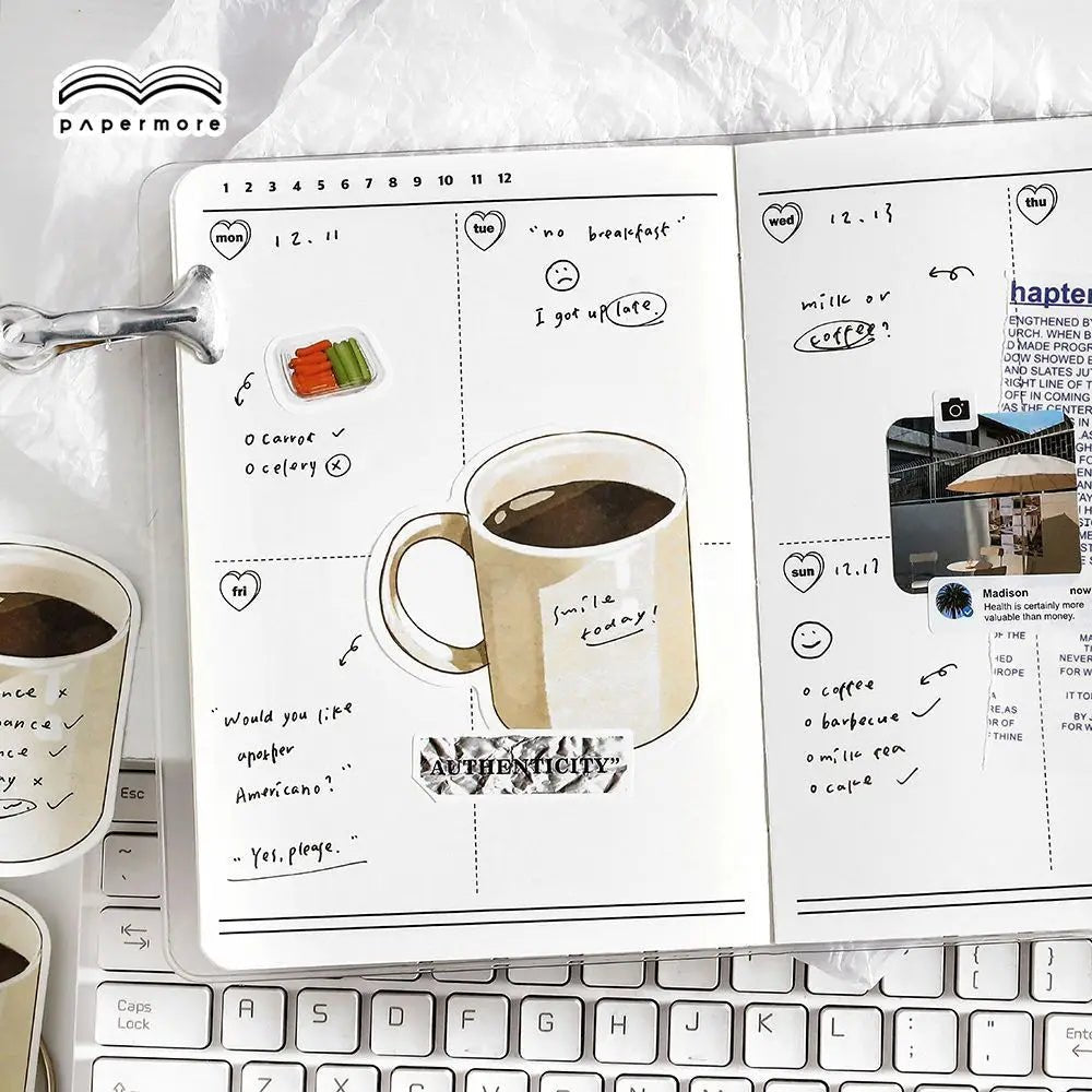 Cahier mémo déchirable de la série Time Gap, pense - bête américain rétro - Le Grimoire Ancien