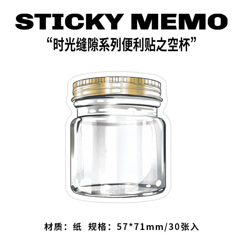 Cahier mémo déchirable de la série Time Gap, pense - bête américain rétro - Le Grimoire Ancien