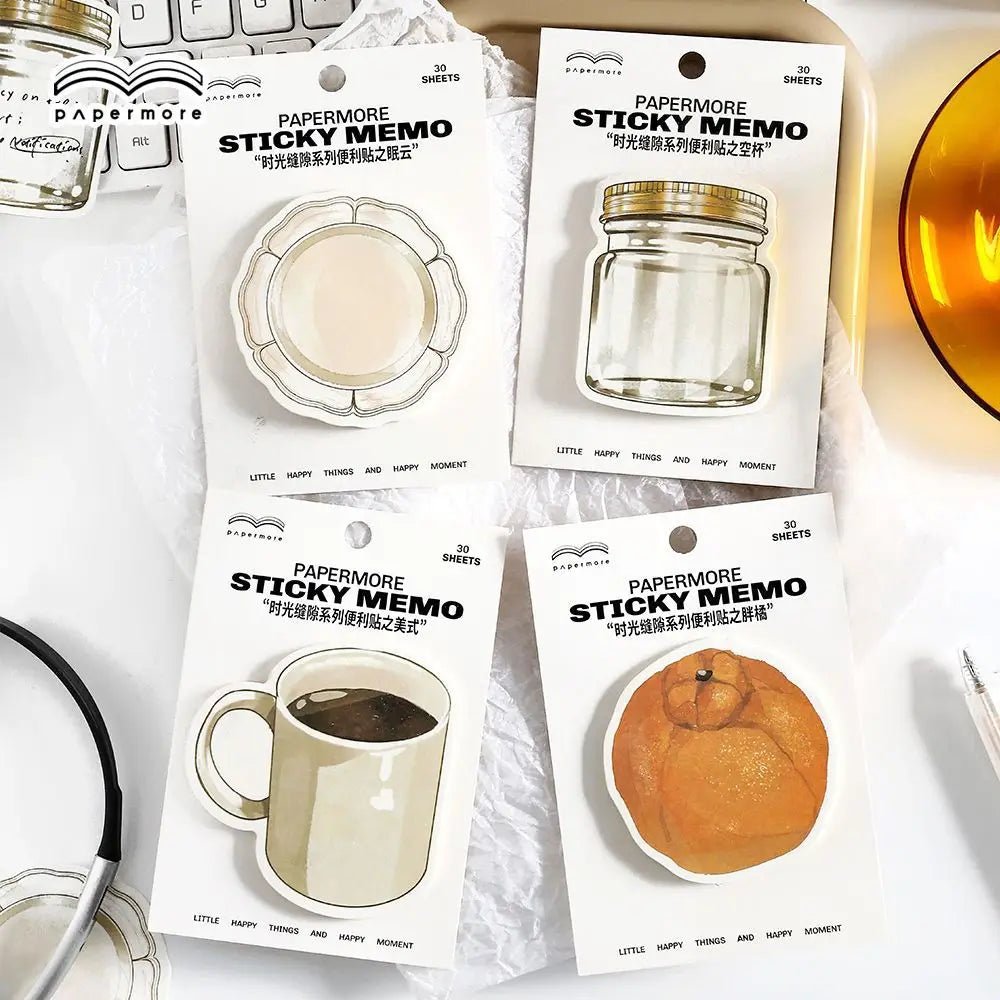 Cahier mémo déchirable de la série Time Gap, pense - bête américain rétro - Le Grimoire Ancien