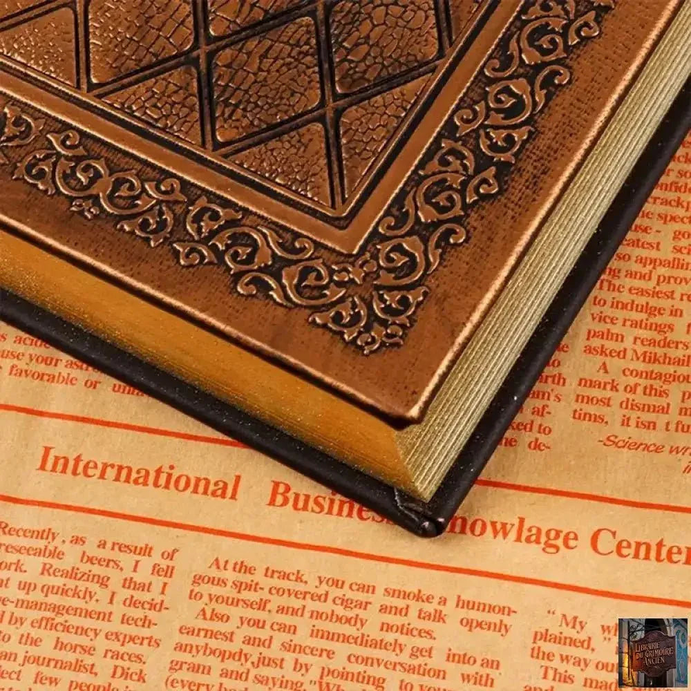 Carnet A5 vintage - 176 feuilles/livre - © 2026 Le Grimoire Ancien