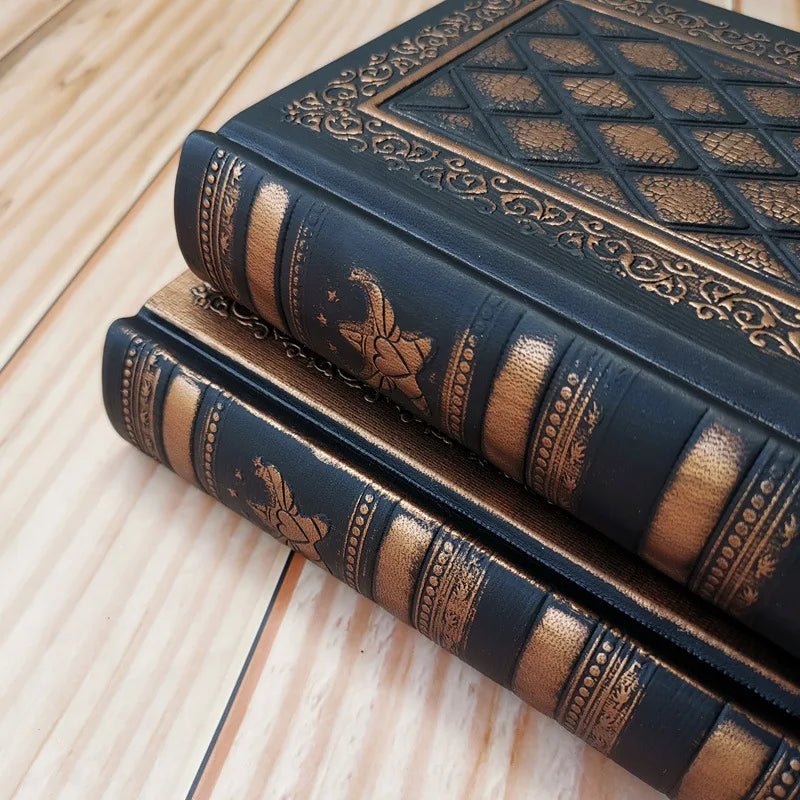 Carnet A5 vintage - 176 feuilles/livre - Le Grimoire Ancien