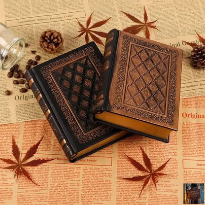 Carnet A5 vintage - 176 feuilles/livre - © 2026 Le Grimoire Ancien