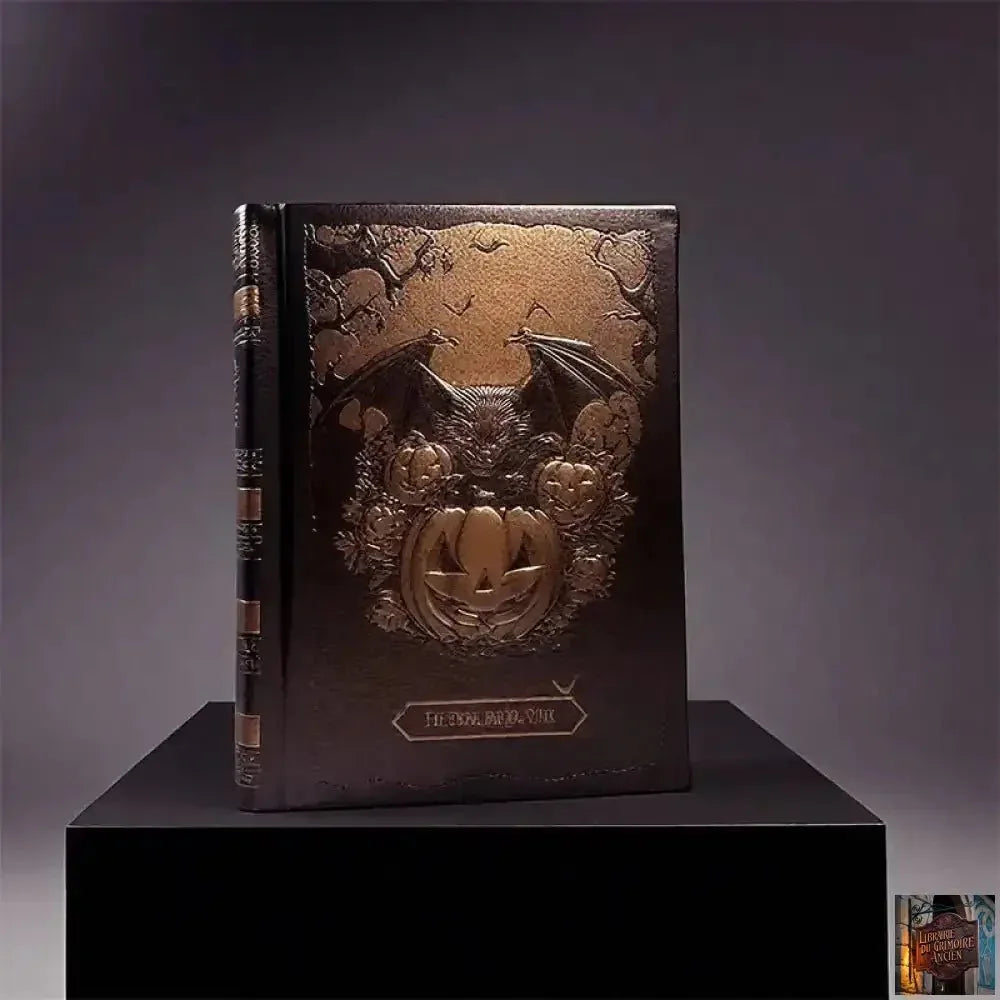 Carnet A5 vintage - 176 feuilles/livre - © 2026 Le Grimoire Ancien