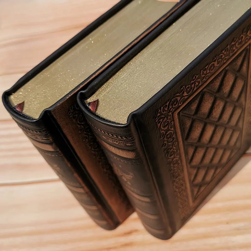 Carnet A5 vintage - 176 feuilles/livre - Le Grimoire Ancien