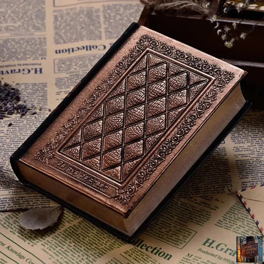 Carnet A5 vintage - 176 feuilles/livre - Le Grimoire Ancien