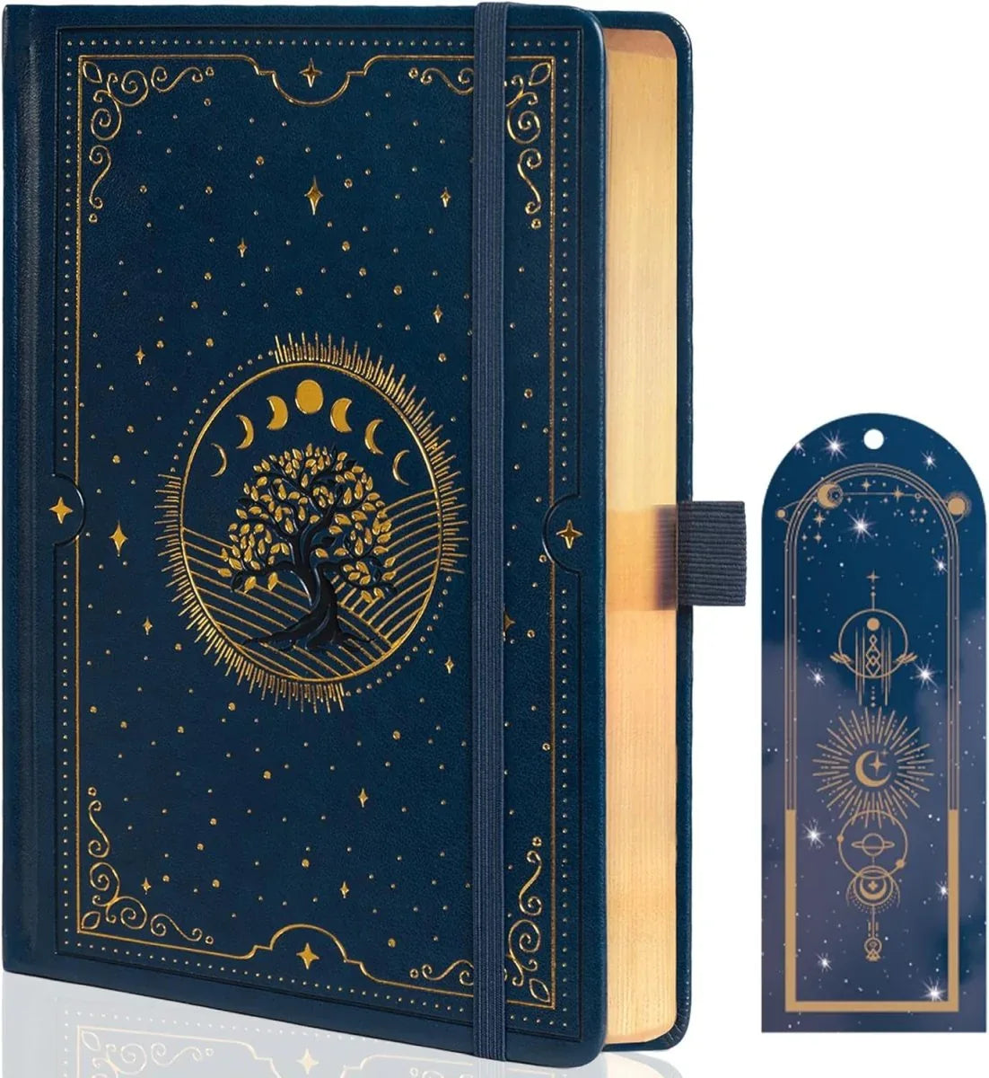 Carnet de notes ligné ou point A5 - © 2026 Le Grimoire Ancien