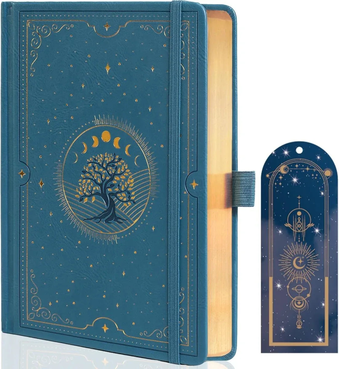 Carnet de notes ligné ou point A5 - © 2026 Le Grimoire Ancien