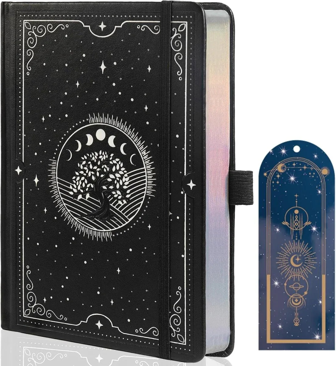 Carnet de notes ligné ou point A5 - © 2026 Le Grimoire Ancien