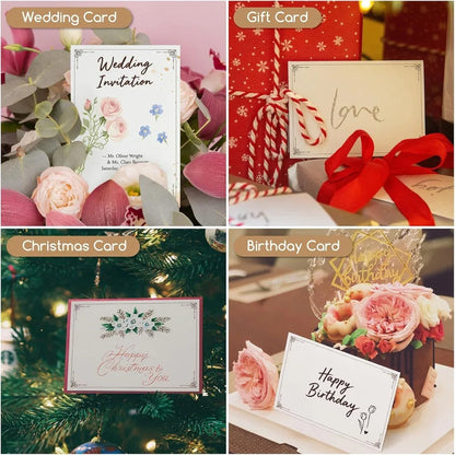 Cartes postales vierges en papier aquarelle : 10,2 x 15,2 cm - 63,5 kg/300 g/m² - 20 feuilles de papier 100 % coton - © 2026 Le Grimoire Ancien