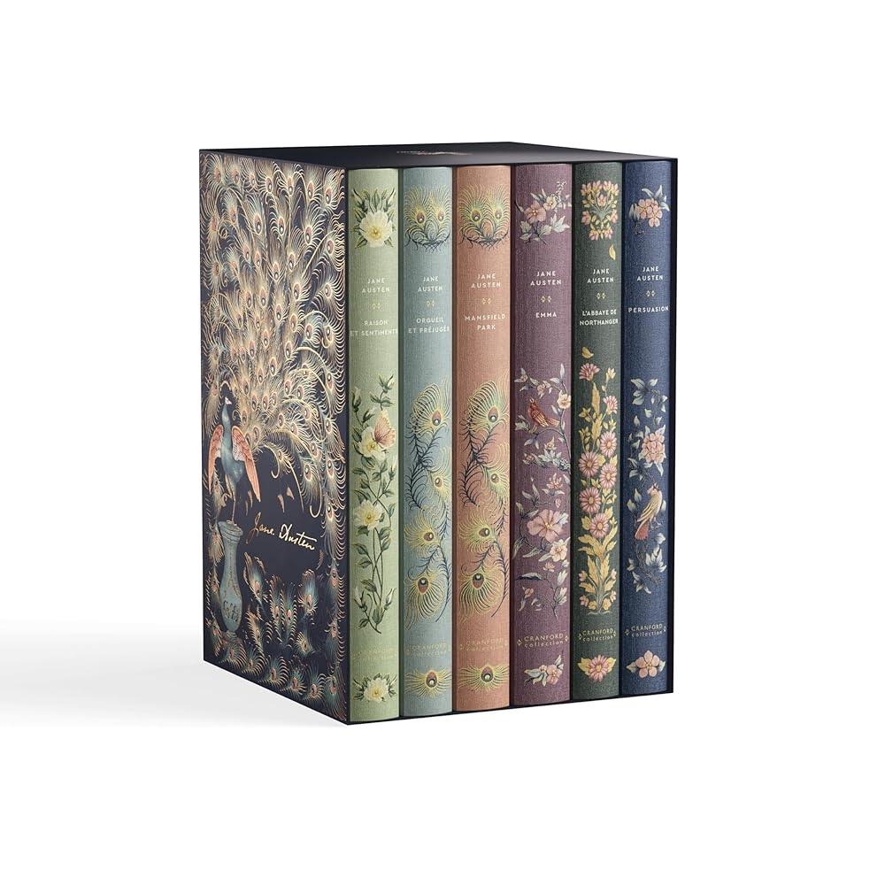Coffret Jane Austen - Édition de luxe 250ème anniversaire - Contient 6 tomes (Bibliothèque RBA) - © 2026 Le Grimoire Ancien